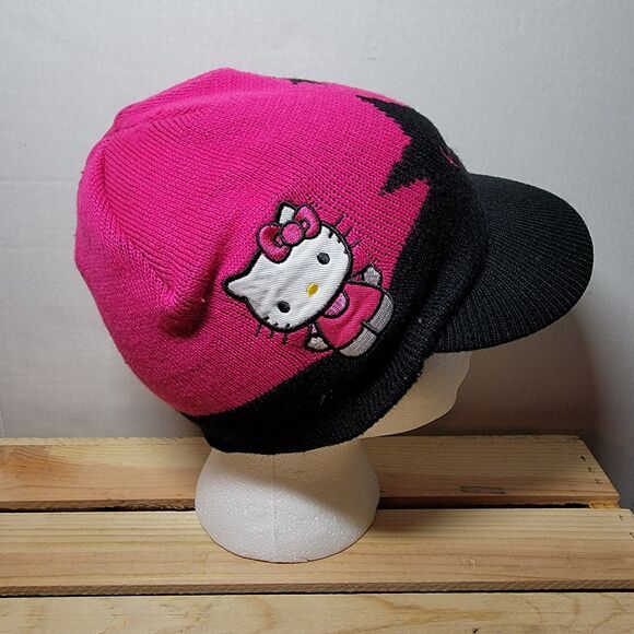 Hello Kitty Knit Rim Hat w/ Bling - Girls - Picture 2 of 6